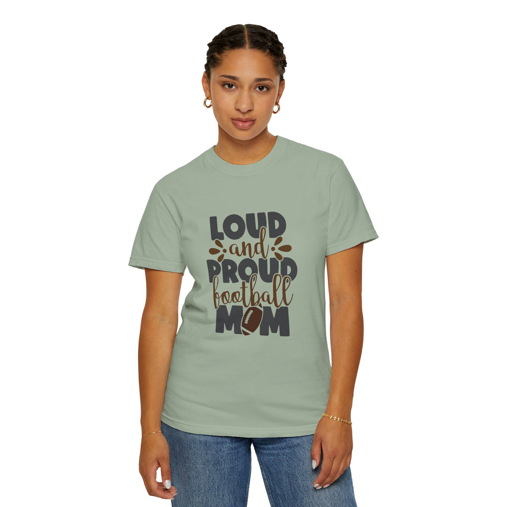 Loud and Proud Football Mom T-Shirt