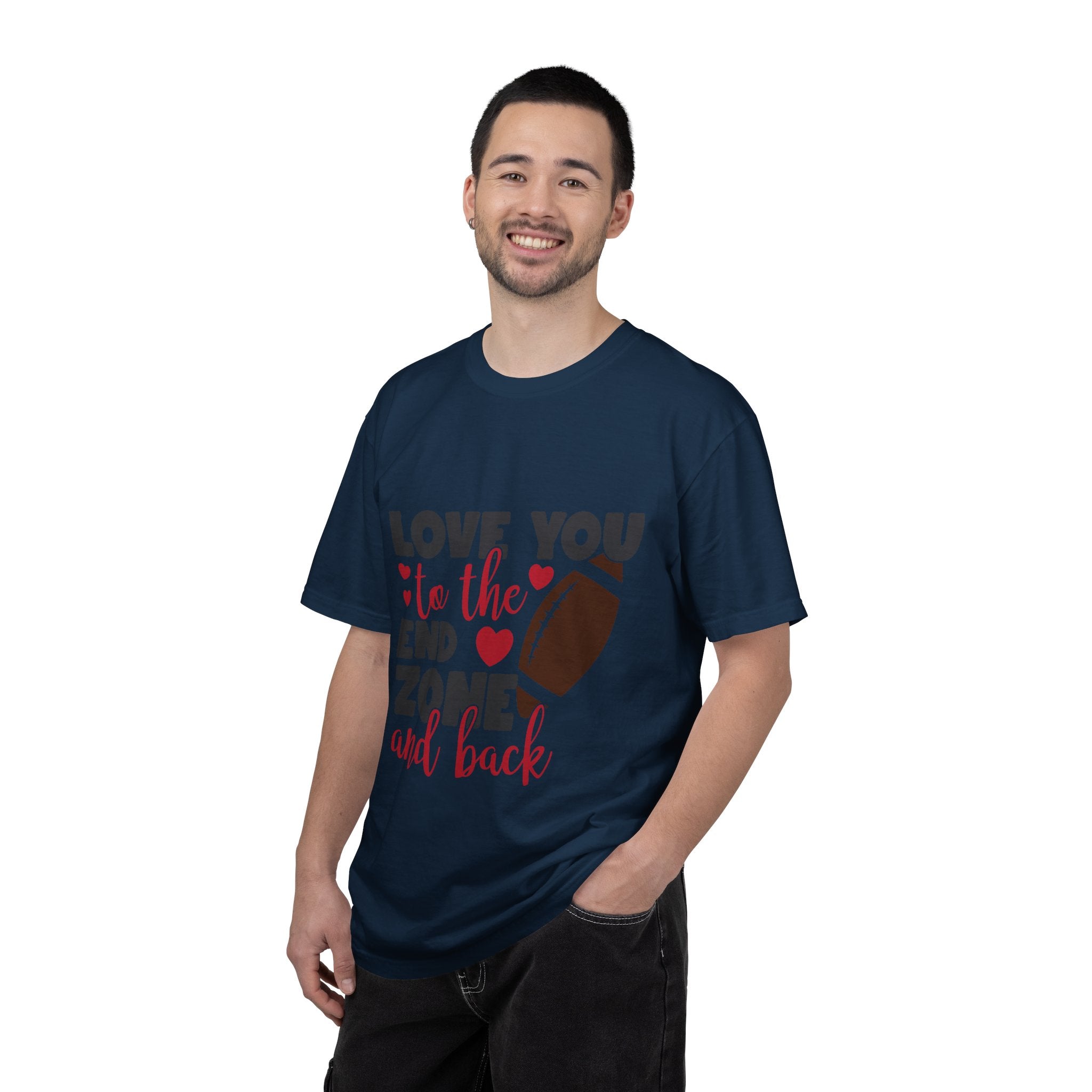 Love You to the End Zone and Back Football T-Shirt