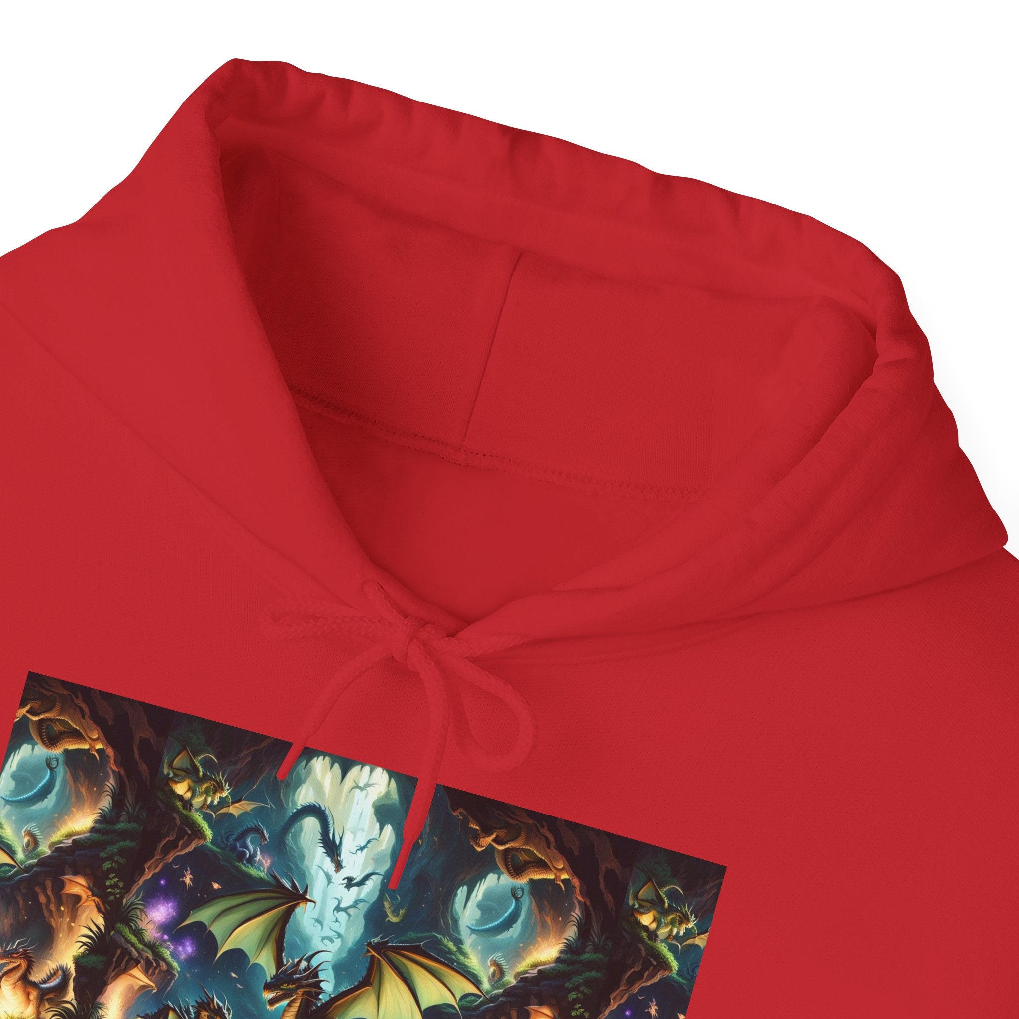 Mystical Cosmic Dragon Hoodie — Fantasy Sci‑Fi Graphic Sweatshirt