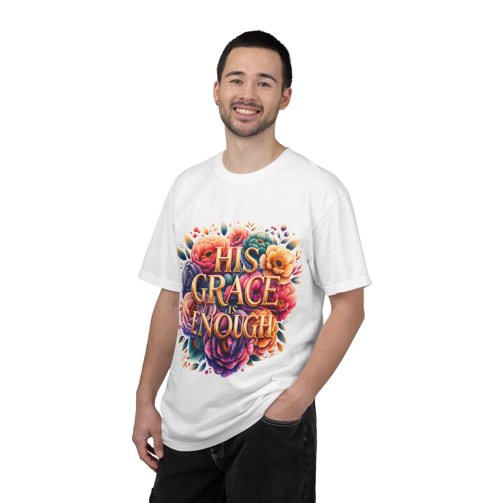 His Grace Is Enough Floral T-Shirt