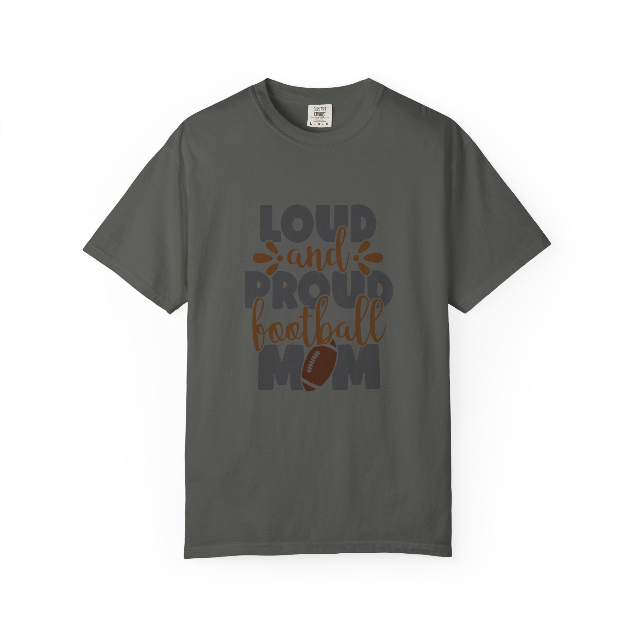Loud and Proud Football Mom T-Shirt