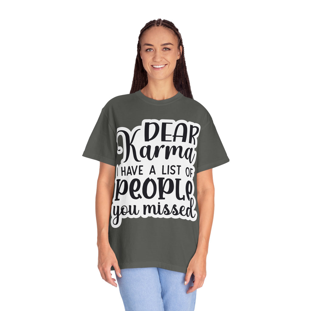 Unisex Garment-Dyed T-shirt