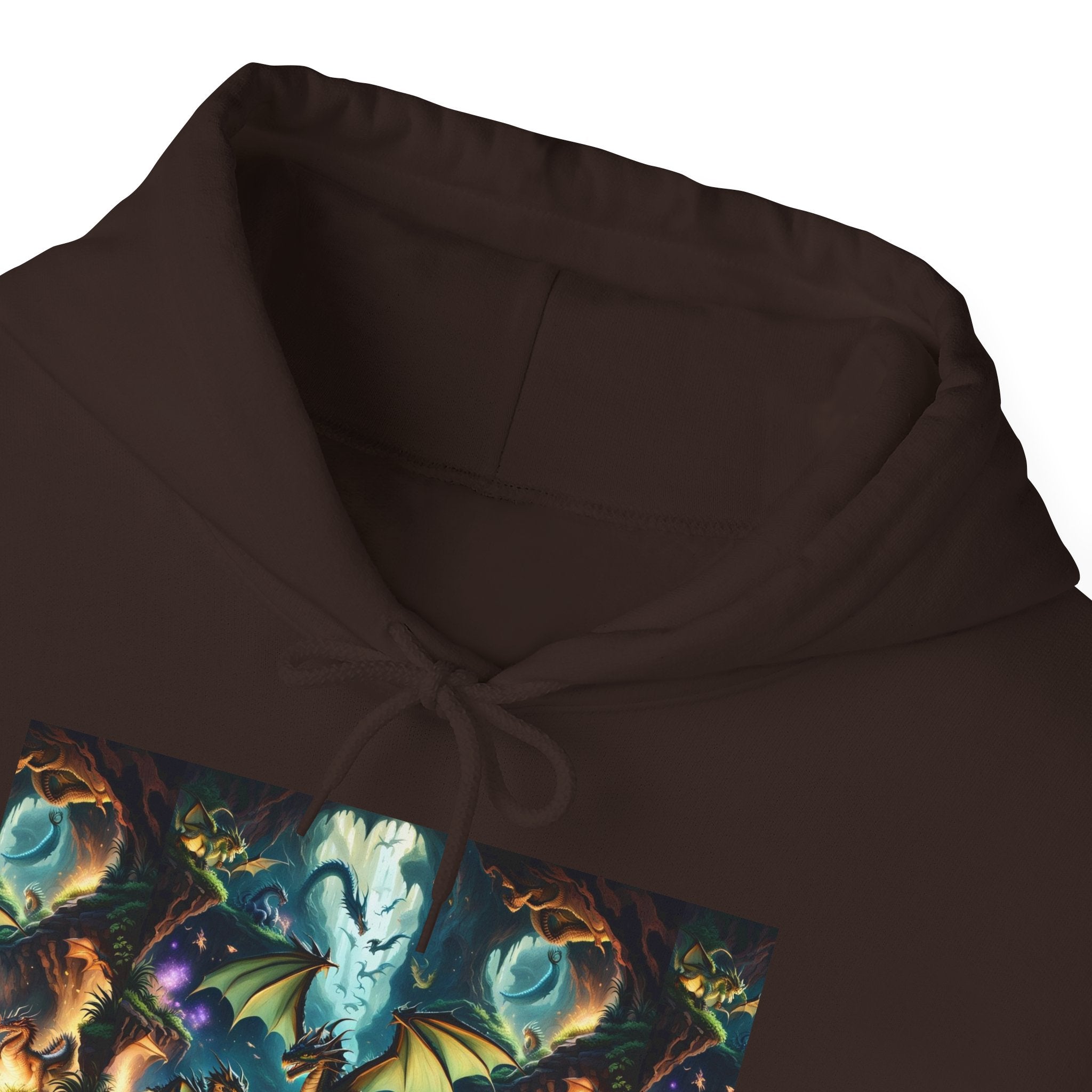 Mystical Cosmic Dragon Hoodie — Fantasy Sci‑Fi Graphic Sweatshirt