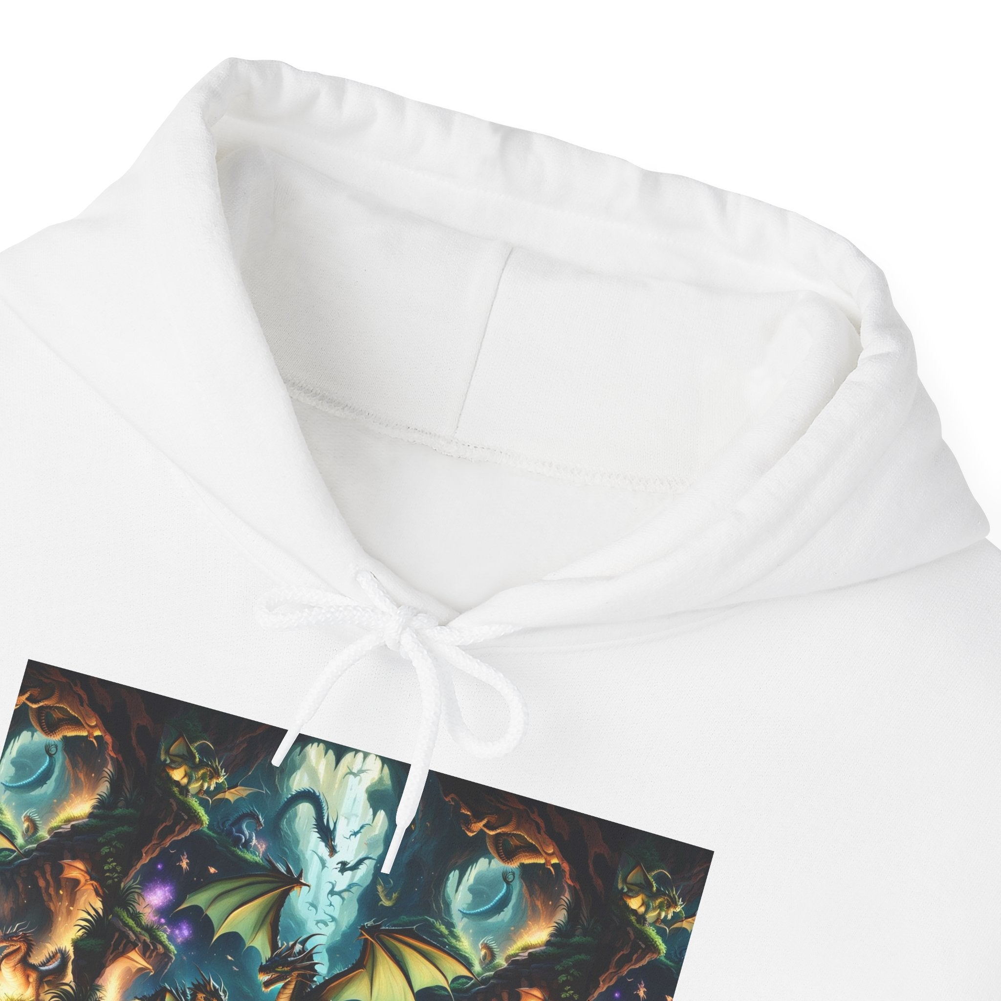 Mystical Cosmic Dragon Hoodie — Fantasy Sci‑Fi Graphic Sweatshirt