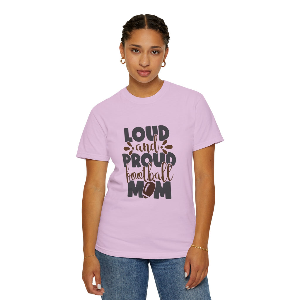 Loud and Proud Football Mom T-Shirt