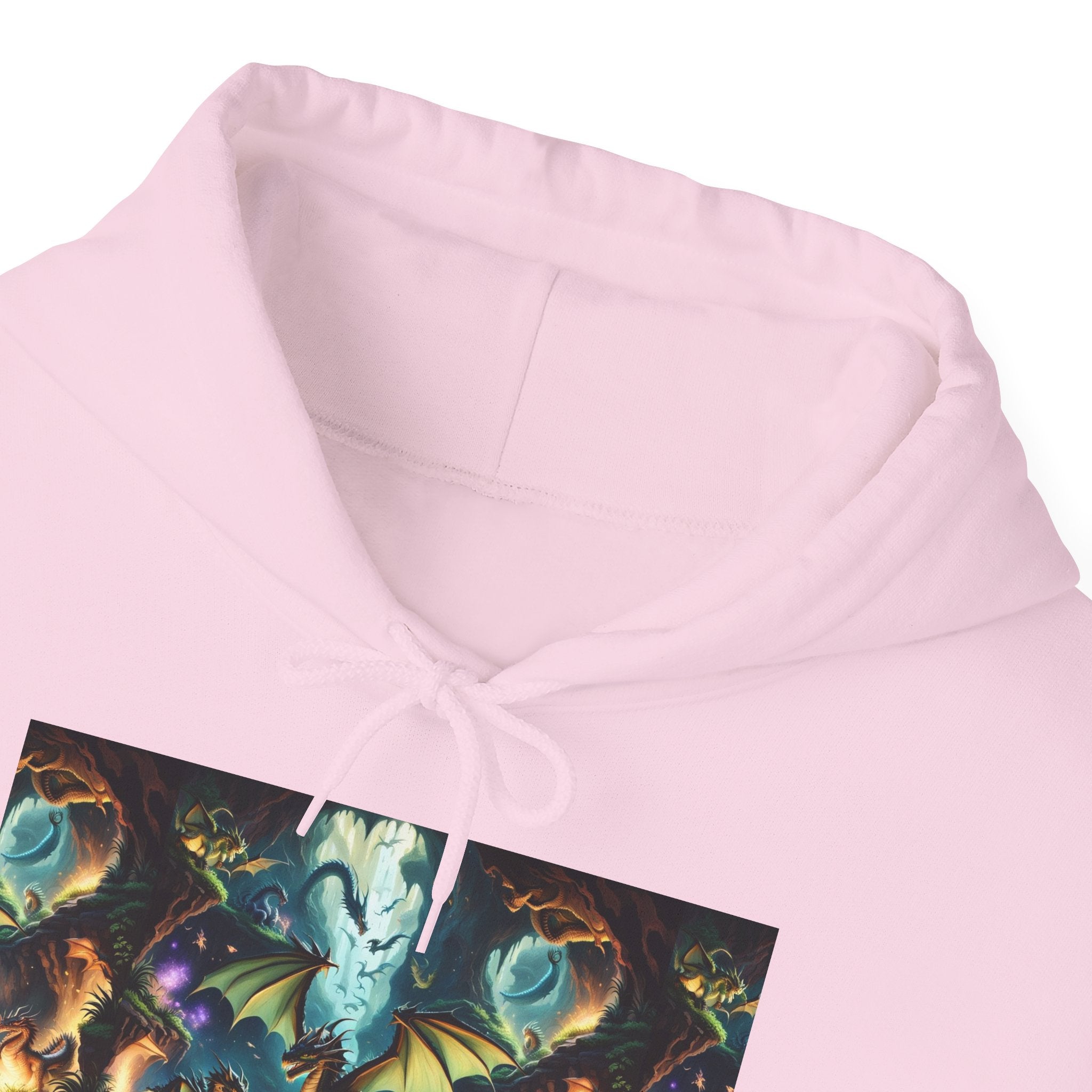 Mystical Cosmic Dragon Hoodie — Fantasy Sci‑Fi Graphic Sweatshirt