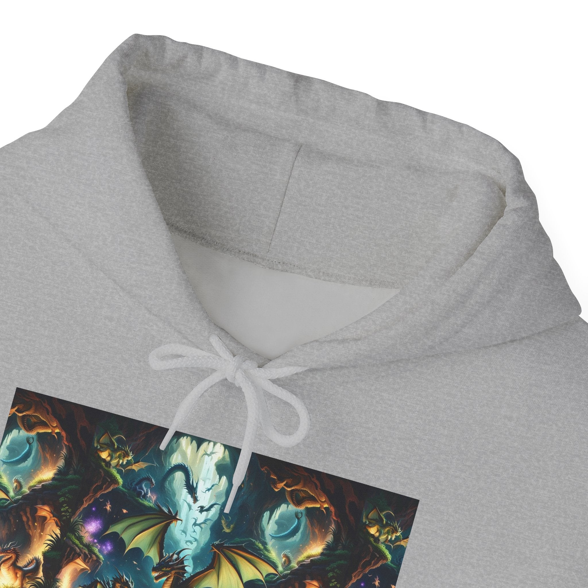 Mystical Cosmic Dragon Hoodie — Fantasy Sci‑Fi Graphic Sweatshirt