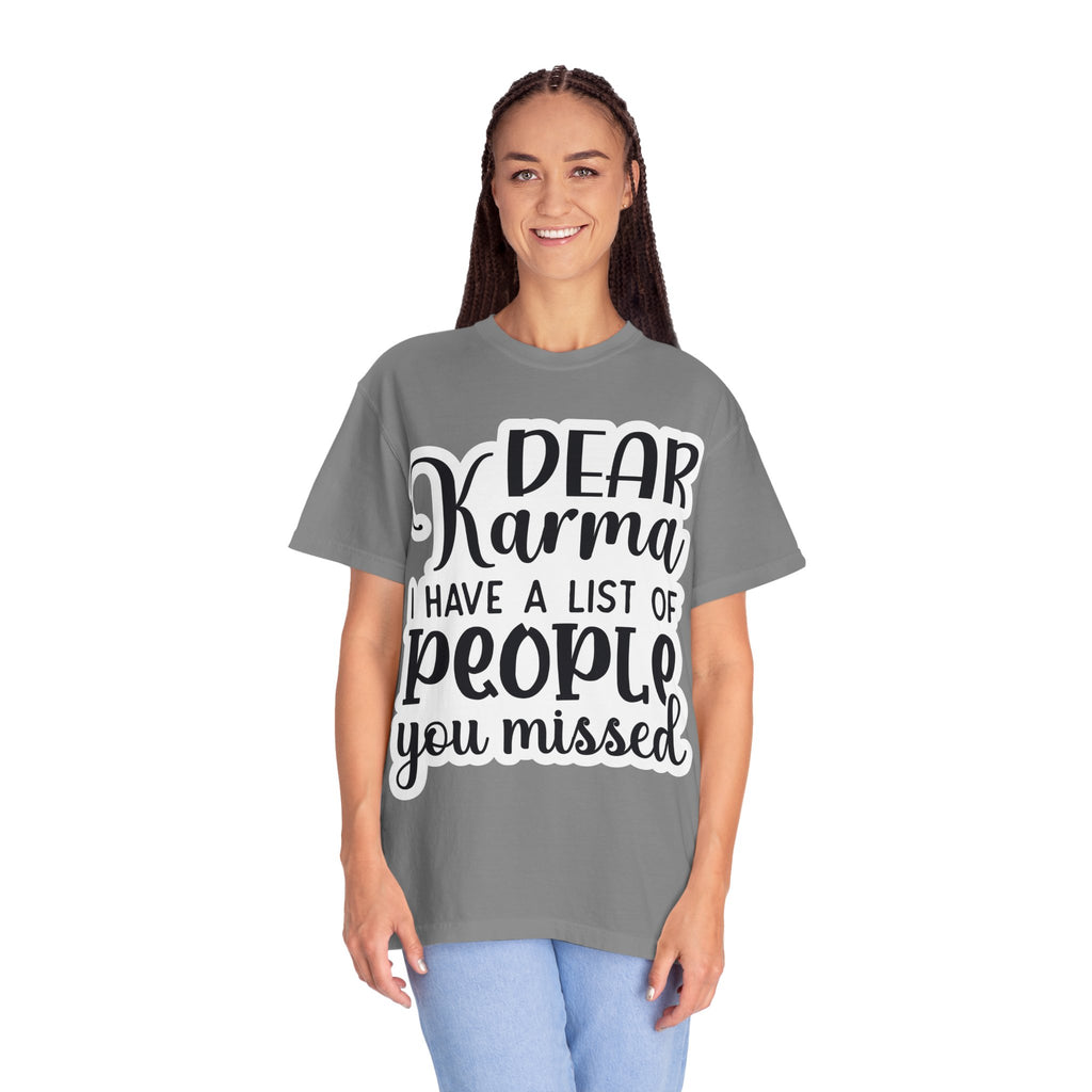 Unisex Garment-Dyed T-shirt