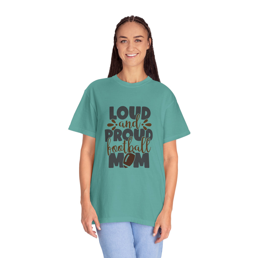 Loud and Proud Football Mom T-Shirt