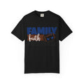 Family Faith Football T-Shirt