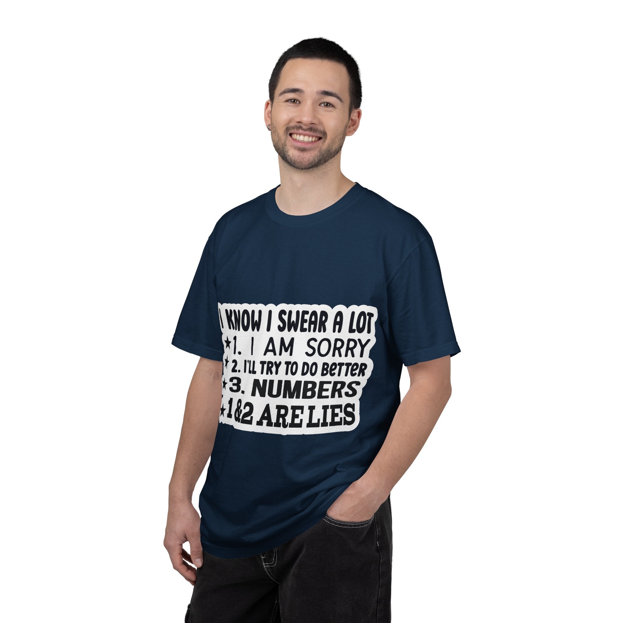 Funny "I Know I Swear a Lot" Graphic T-Shirt