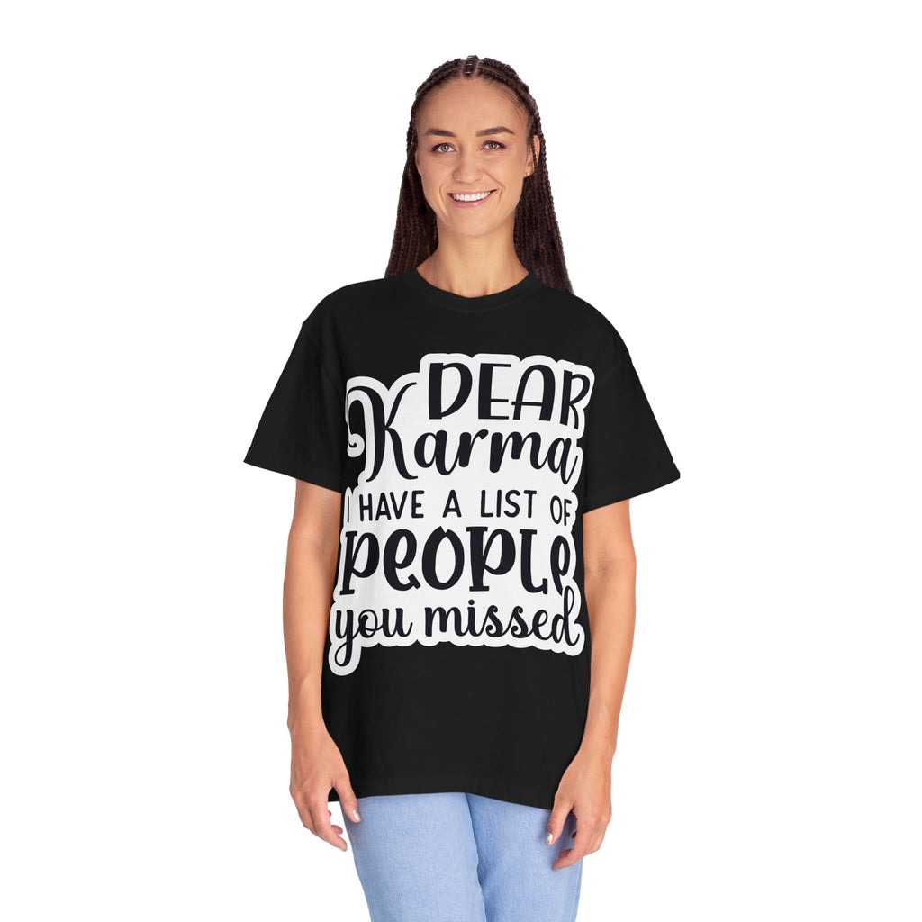 Unisex Garment-Dyed T-shirt