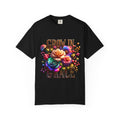 Grow in Grace Floral T-Shirt — Inspirational Floral Graphic Tee