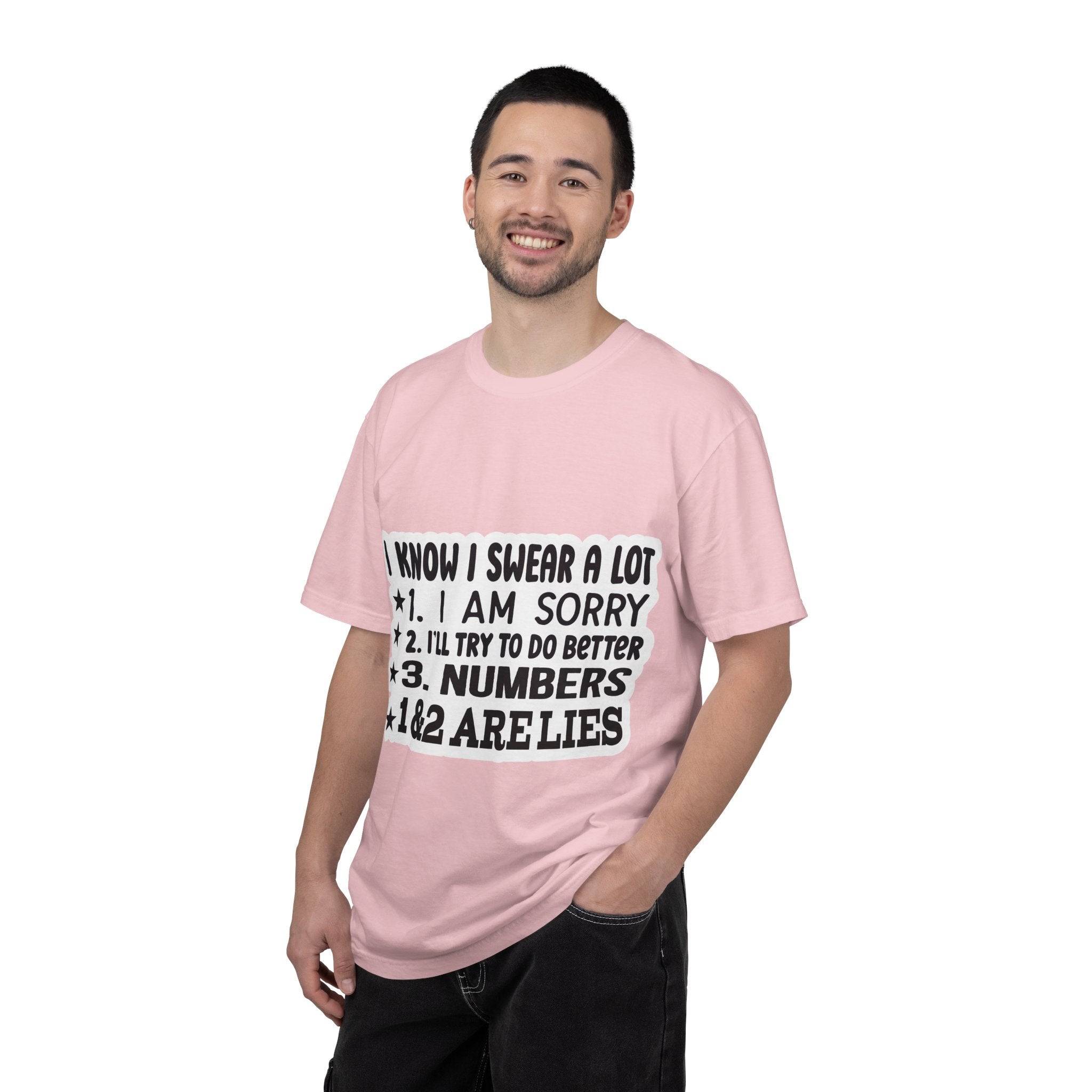 Funny "I Know I Swear a Lot" Graphic T-Shirt