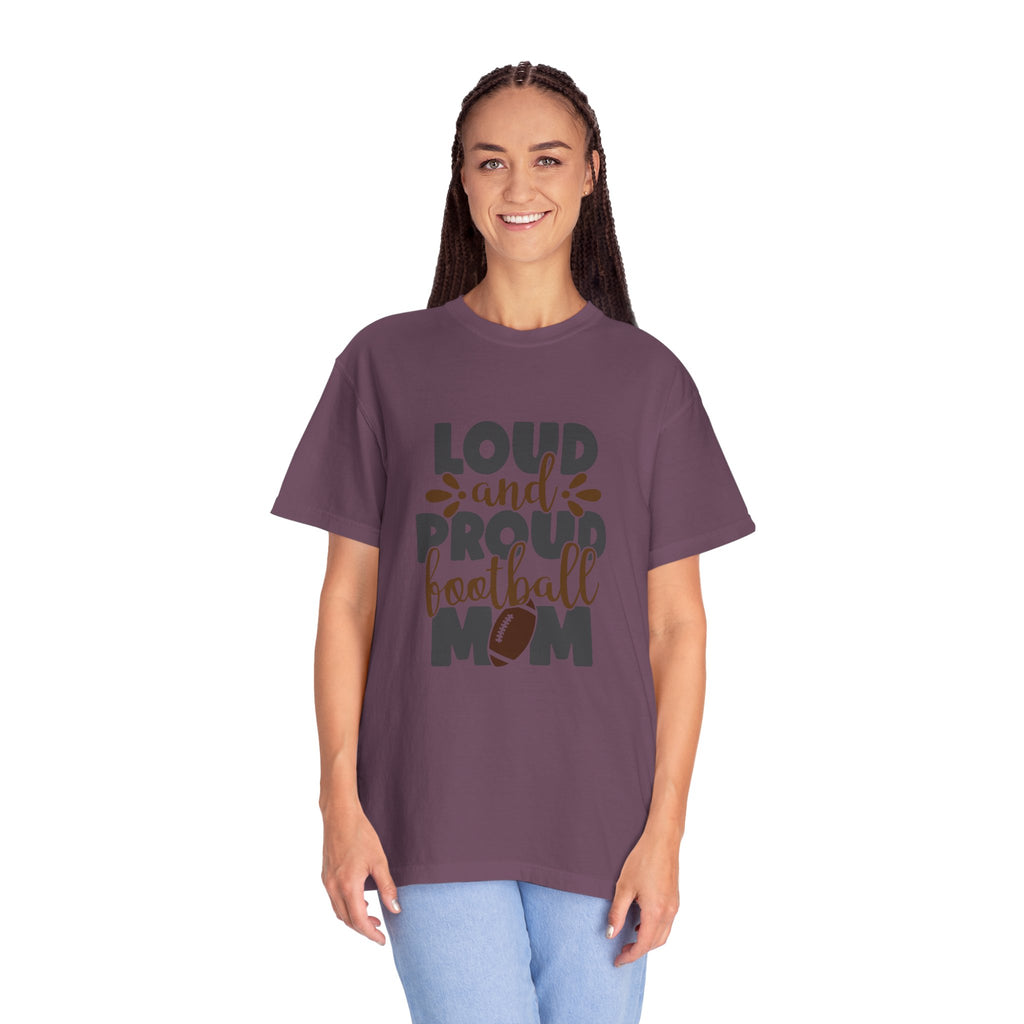 Loud and Proud Football Mom T-Shirt