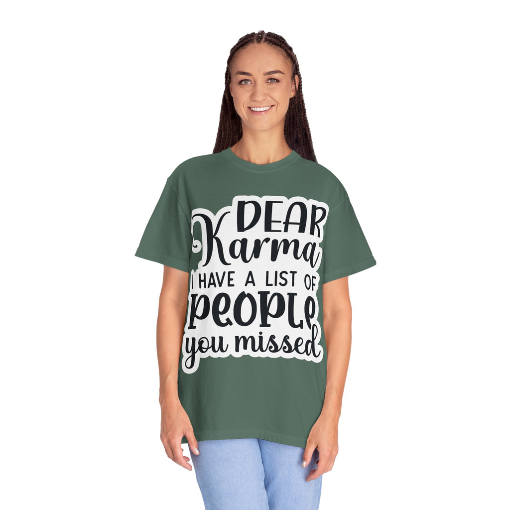 Unisex Garment-Dyed T-shirt